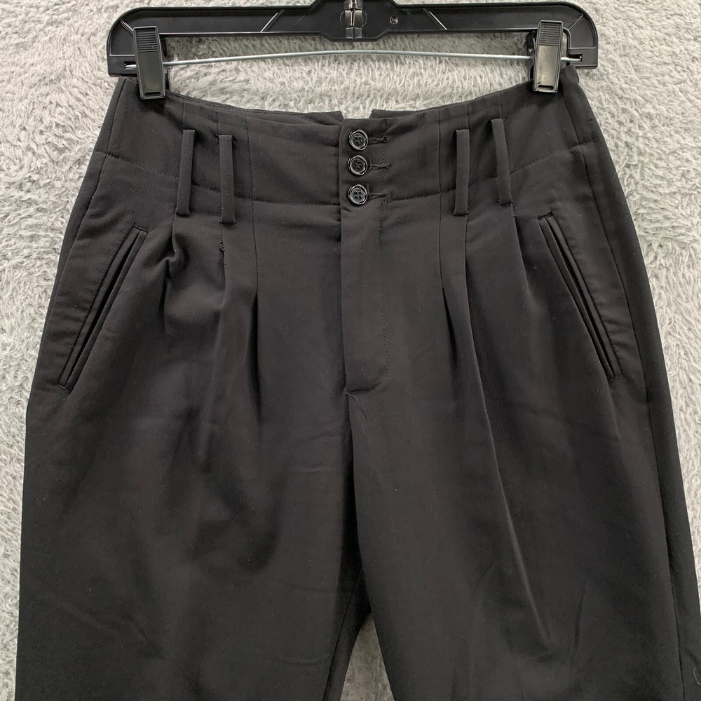 ALVIN VALLEY Womens Pants Size 8 Black 28x27*